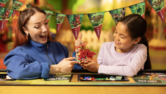 Lego Discovery Centre wird zum Ninja-Trainingslager